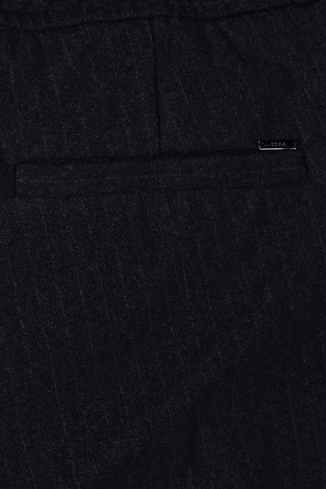 CHARCOAL PINSTRIPED JOGGERS ANTHRACITE 3