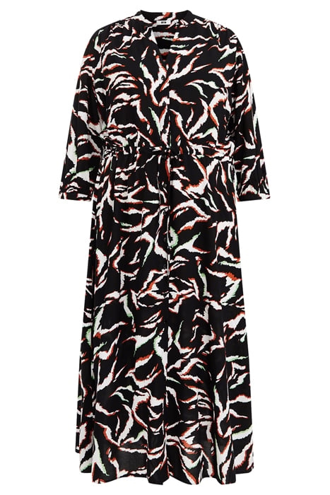 DRESS MID LENGTH BLACK 3