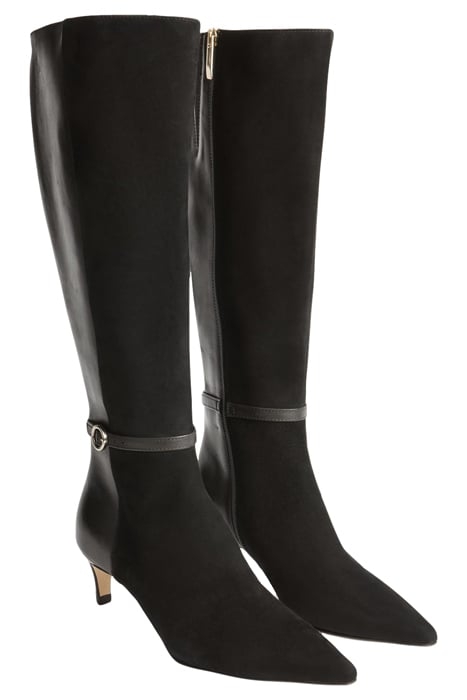 DARLA - POINTED PEARL BUC BLACK 2