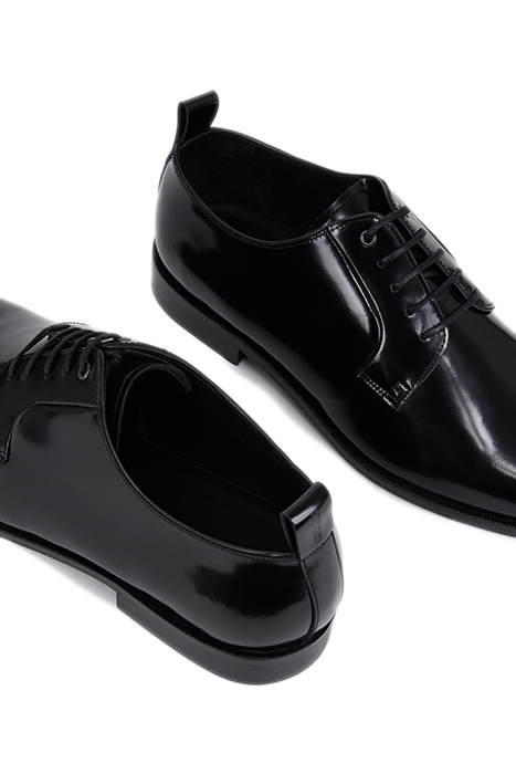SMOOTH LEATHER DERBIES BLACK 3