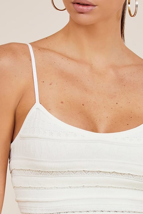 FLIRT SWEATER CROPPE PALE TOP PEARL 4