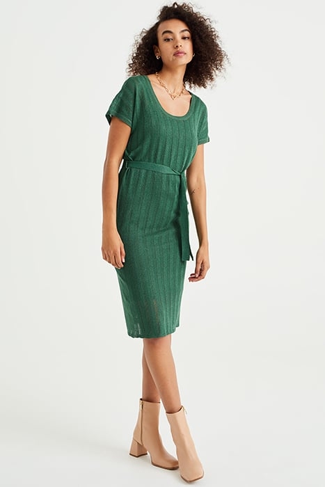 DRESS MID LENGTH GREEN 1