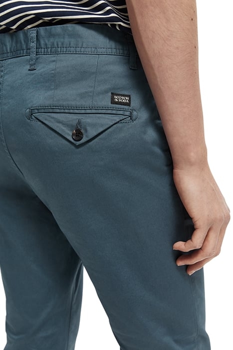ESSENTIALS - MOTT SUPER SLIM FIT CHINO STEEL 6