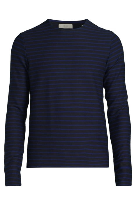 NAVY T-SHIRT WITH BLUE STRIPES NAVY 3