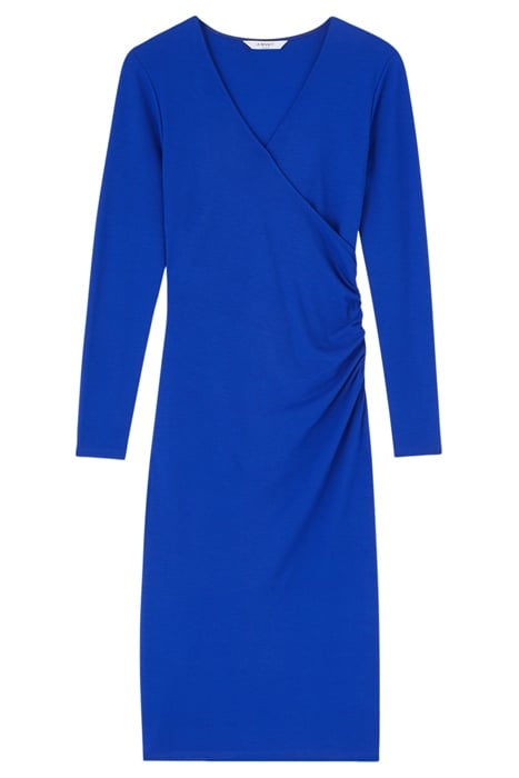 DR ALEX - FIED WRAP PONTE BLUE 4