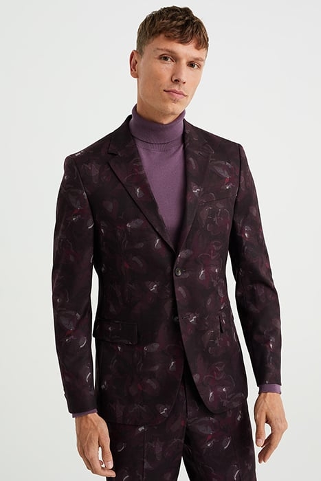 BLAZER BURGUNDY RED 1