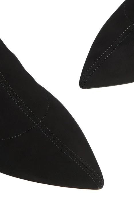 ALLIE POINTED STRETCH BOO BLACK 4