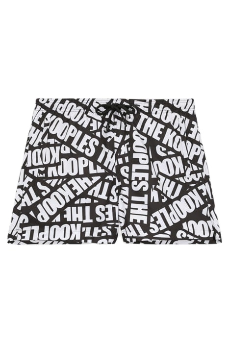 PRINTED SWIMSUIT BLACK 1