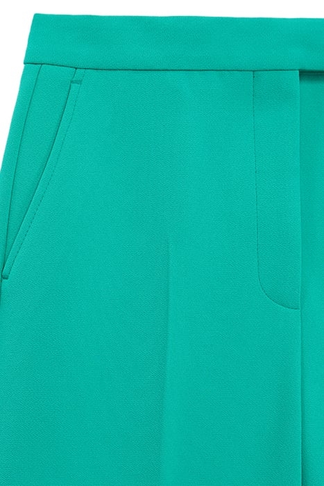 STRAIGHT SUIT TROUSERS GREEN 2