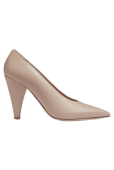 CC MICAELA CONE HEEL TAUPE 1