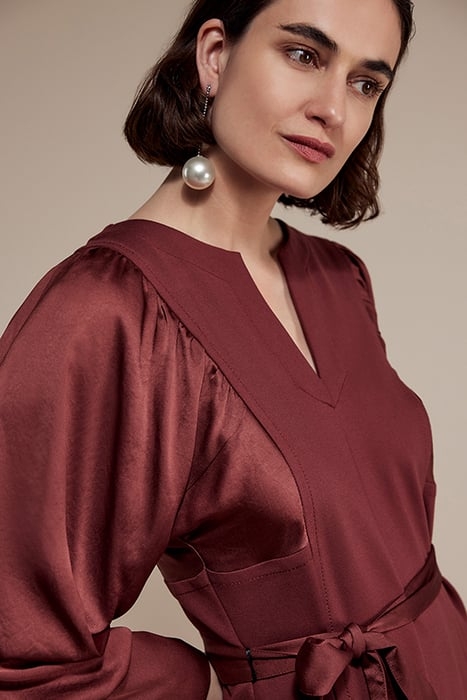 DRESS PUNTO MILANO PURPLE 5