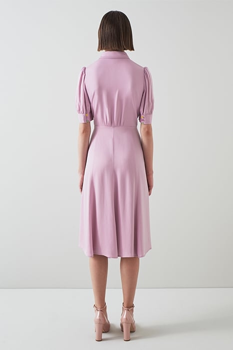 DR FARRIER - BUTTON CREPE LAVENDER 3