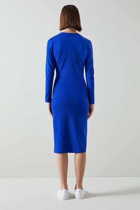 DR ALEX - FIED WRAP PONTE BLUE 3