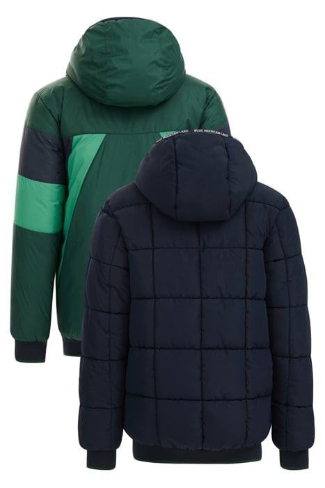 JACKET REVERSIBLE BOMBER DARK GREEN 4