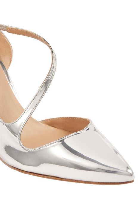 OC HEATHER SUEDE D'ORSAY SILVER 4