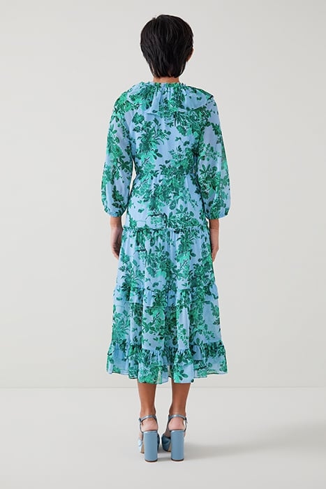 DR ELEANOR PETITE DRESS BLUE 3