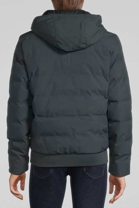 TARMAC NYLON WATERPROOF BREATHABLE PADDED JACKET BITUMEN 2