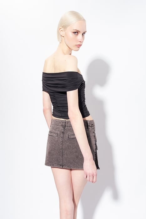 GIRONA GONNA DRILL LAVATO BLACK 2