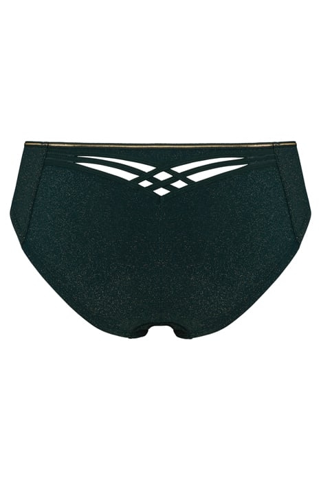 DAME DE PARIS PINE GREEN AND GOLD LUREX 2