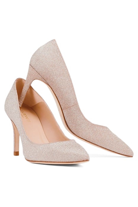 FLORET POINTED COURT HEEL ROSE 3