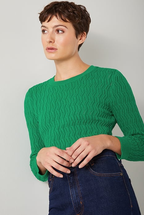 TK KEATON KNIT SWEATER GREEN 4