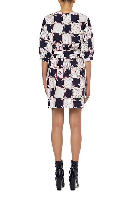 SAILOR HANDKERCHIEFS COTTON POPLIN DRESS WHITE 2