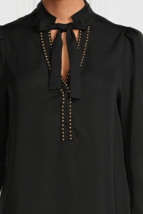 CIRCE SHIRT JET BLACK BLOUSE 4