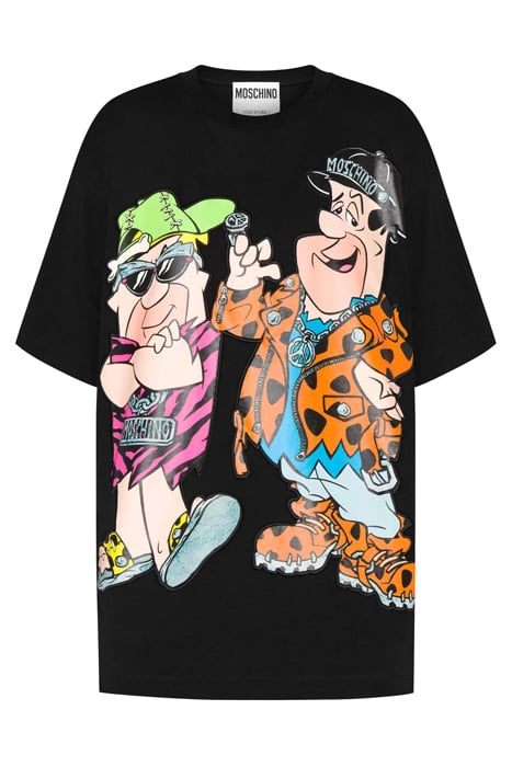 MOSCHINO X THE FLINTSTONES™ T-SHIRT BLACK 3