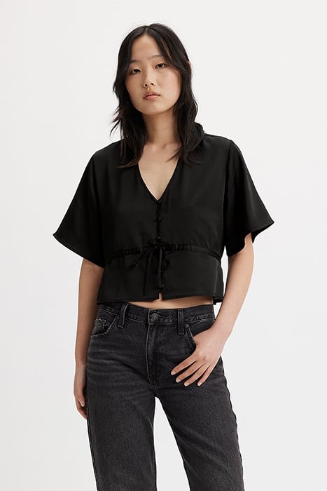 LINDY BLOUSE BLACK 1