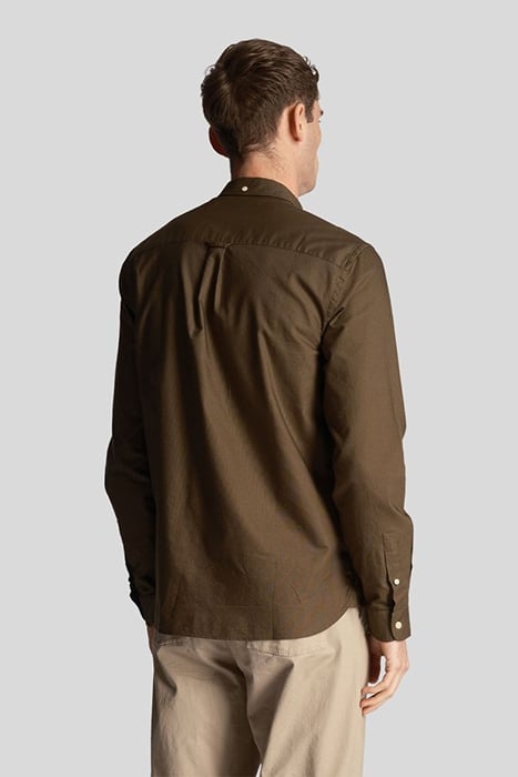 REGULAR FIT LIGHT WEIGHT OXFORD SHIRT OLIVE 2