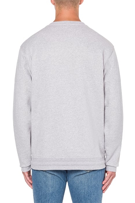 MOSCHINO HYPER SPACE COTTON SWEATSHIRT GREY 2