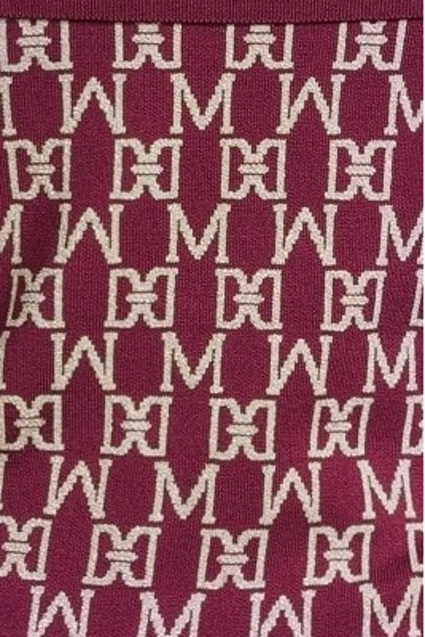 ANGELINA OFF SHOULDE ALL OVER JACQUARD KNITTED SWEATER 5