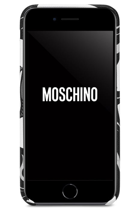 IPHONE 8 COVER #MOSCHINOEYES WHITE 2