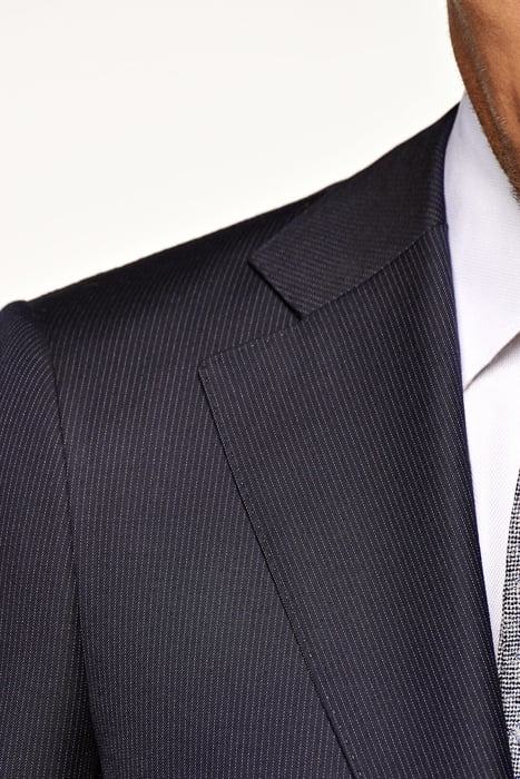 NAVY STRIPED LAZIO SUIT 6