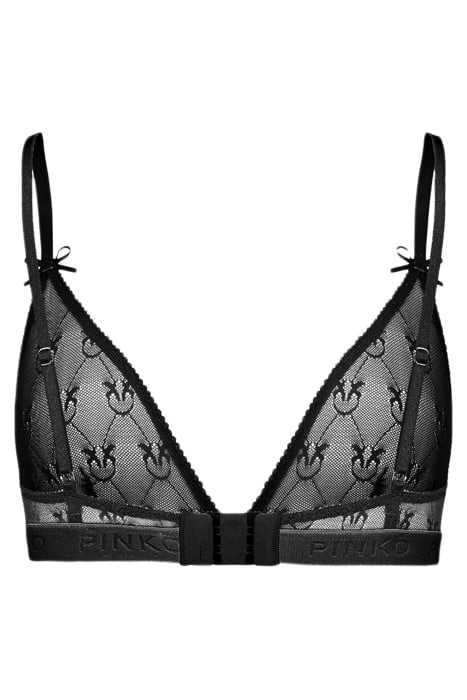 ALBA CHIARA 2 REGGISENO PIZZO INDEMAGLIATO JACQUARD C/LOGO B 4