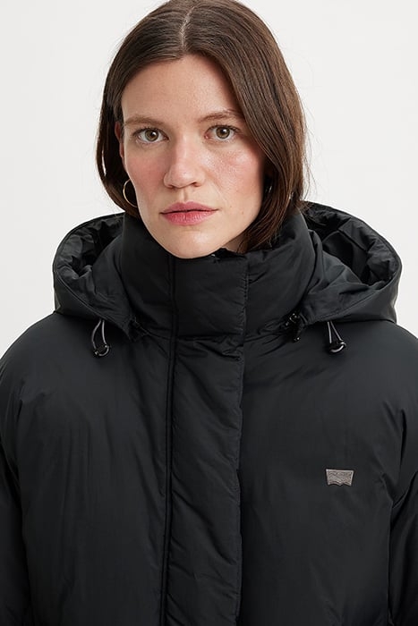 PILLOW PUFFER JACKET IN BLACK 6