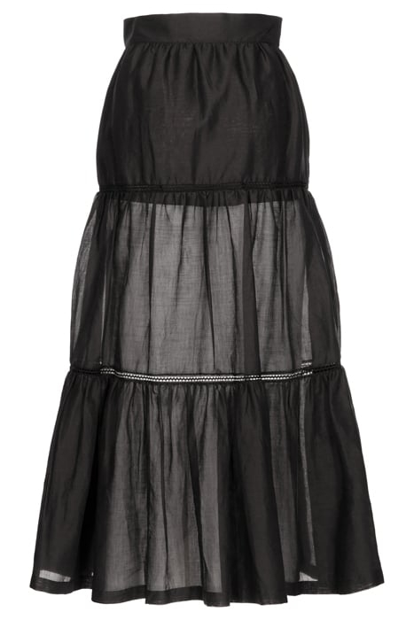 HANNOVER GONNA MUSSOLA RICAMO BLACK 4