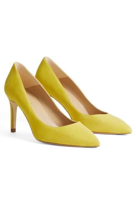FLORET POINT COURT HEEL YELLOW 2