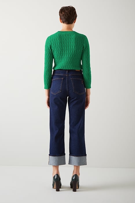 TK KEATON KNIT SWEATER GREEN 2