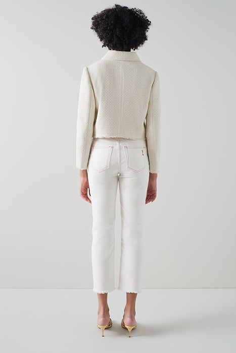 JK ADA METALLIC TWEED AND CREAM 3