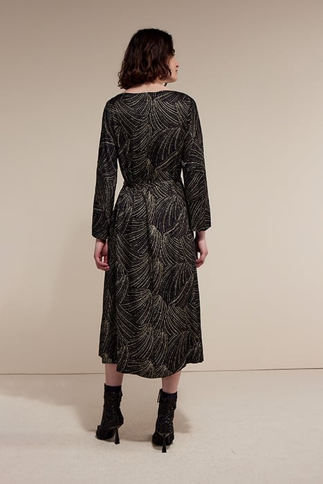 25YEARS: DRESS SEQUINS PRINT BLACK 2