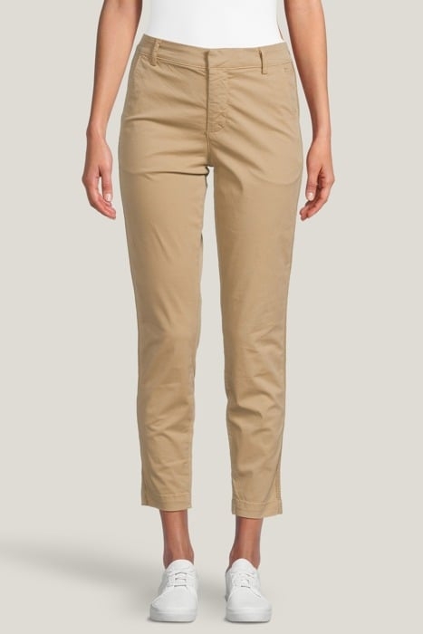 CHINO PANTS PEACHY FINE TWILL BROWNS 1