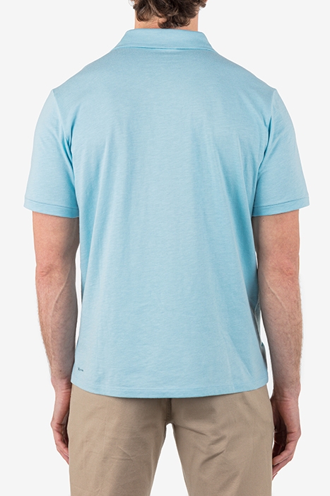 H2O DRI ACE SLUB POLO SHORT SLEEVE SEA HAZE 2