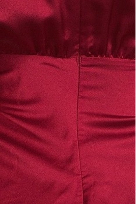 JUNA DRESS DEEP SCARLET 5