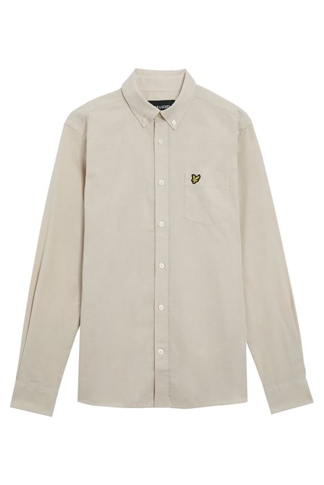 COTTON LINEN BUTTON DOWN SHIRT COVE 4