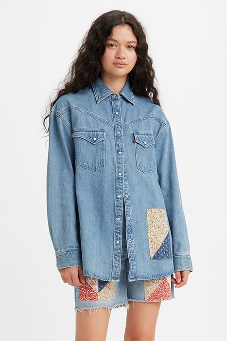 DORSEY BUTTON-DOWN SHIRT BLUE 1