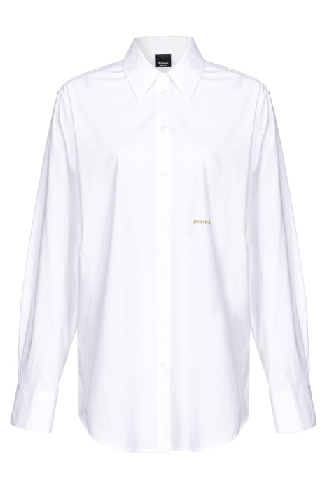 CRONISTA CAMICIA POPELINE COTONE RADIANT WHITE 1