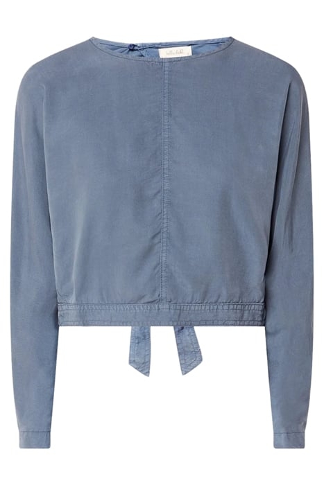 CROSS BACK TOP WASHED INDIGO 2