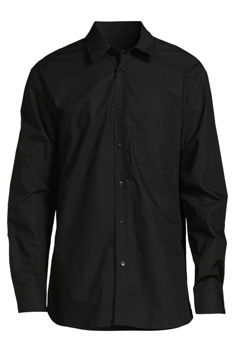 ROB POPLIN SHIRT BLACK 3