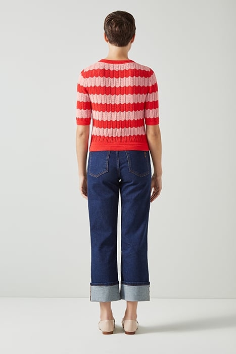 CINZIA KNITTED KNITTED SWEATER RED 3